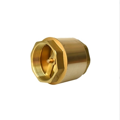 Bulkverkoop Watermedium PN16 Performance Messing Interne Verticale Scheckklep met draad
