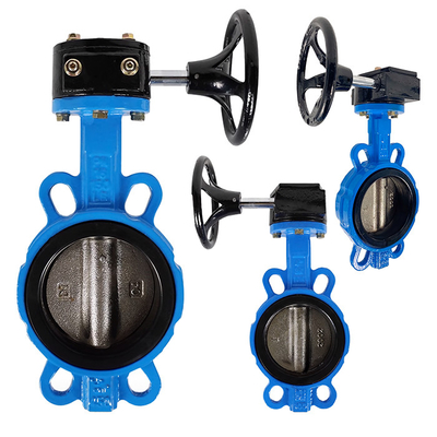 Direct leveren D371X-16Q Wafer Connection Butterfly Valve voor watermediumbehoeften