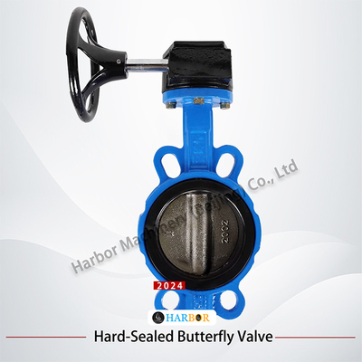 Direct leveren D371X-16Q Wafer Connection Butterfly Valve voor watermediumbehoeften