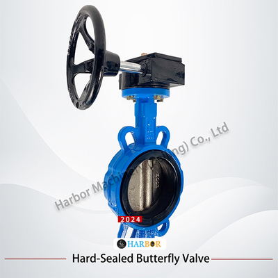Direct leveren D371X-16Q Wafer Connection Butterfly Valve voor watermediumbehoeften