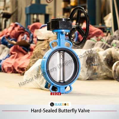 Direct leveren D371X-16Q Wafer Connection Butterfly Valve voor watermediumbehoeften