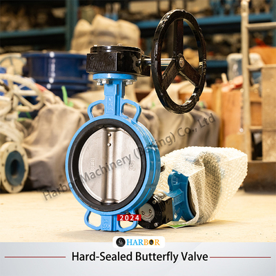 Direct leveren D371X-16Q Wafer Connection Butterfly Valve voor watermediumbehoeften