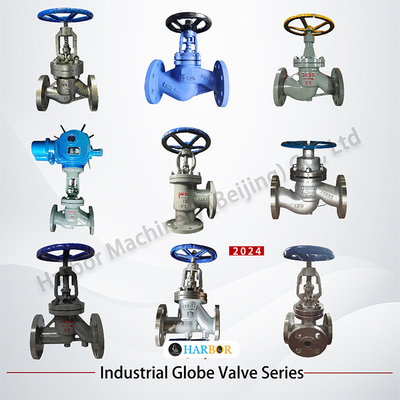 Flanged Connection Plunger Globe Valve voor stoom DN15-DN250 Gegooid staal US41M-16C