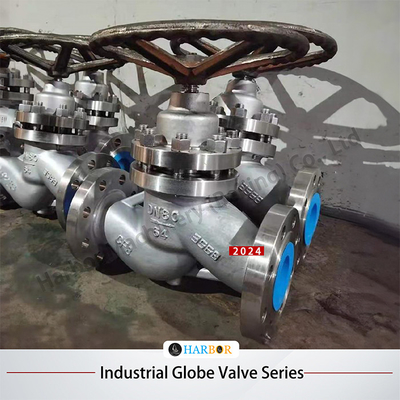 Flanged Connection Plunger Globe Valve voor stoom DN15-DN250 Gegooid staal US41M-16C