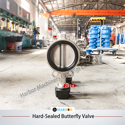 NBR EPDM Soft Seal 304 roestvrij staal Handmatig Turbine Handle Butterfly Valve D71X-10/16P