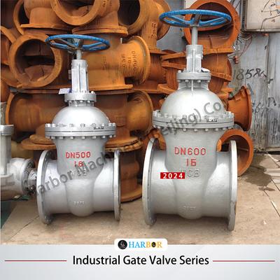 Flanged Connection Manual Cast Steel Gate Valve Z45H-10/16C met corrosiebestendigheid