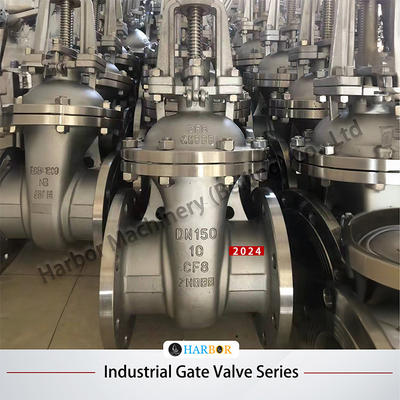 Flanged Connection Manual Cast Steel Gate Valve Z45H-10/16C met corrosiebestendigheid