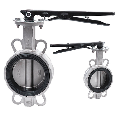 Soft-Seal Hand Handle Butterfly Valve D71X-10/16P ISO standaard en soepele werking