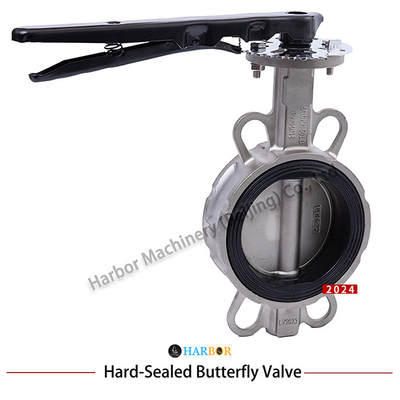 Soft-Seal Hand Handle Butterfly Valve D71X-10/16P ISO standaard en soepele werking