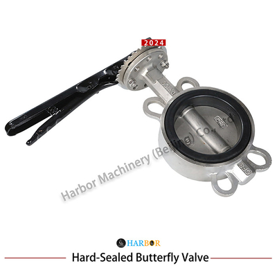 Soft-Seal Hand Handle Butterfly Valve D71X-10/16P ISO standaard en soepele werking