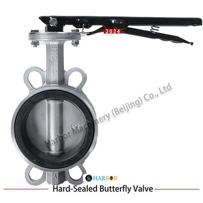 Soft-Seal Hand Handle Butterfly Valve D71X-10/16P ISO standaard en soepele werking