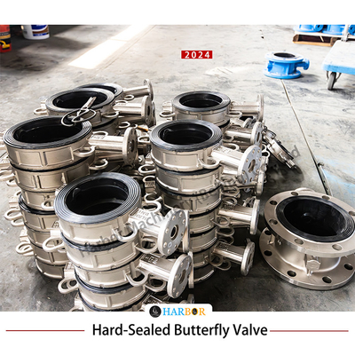 Soft-Seal Hand Handle Butterfly Valve D71X-10/16P ISO standaard en soepele werking
