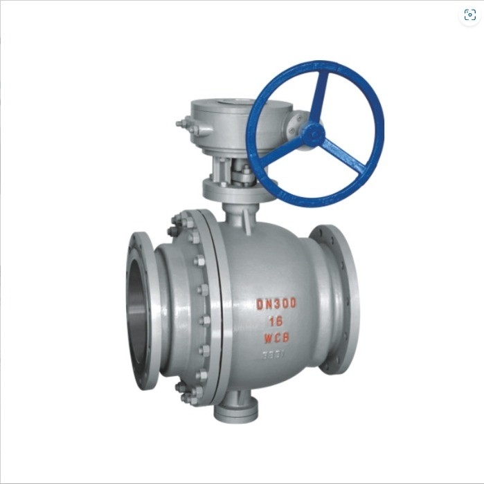 PN1.6MPa Druk Gegooid Staal Flanged Ball Valve Q347F-16C Op maat gemaakte ondersteuning voor OEM